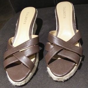 Sandals, slide - ons.